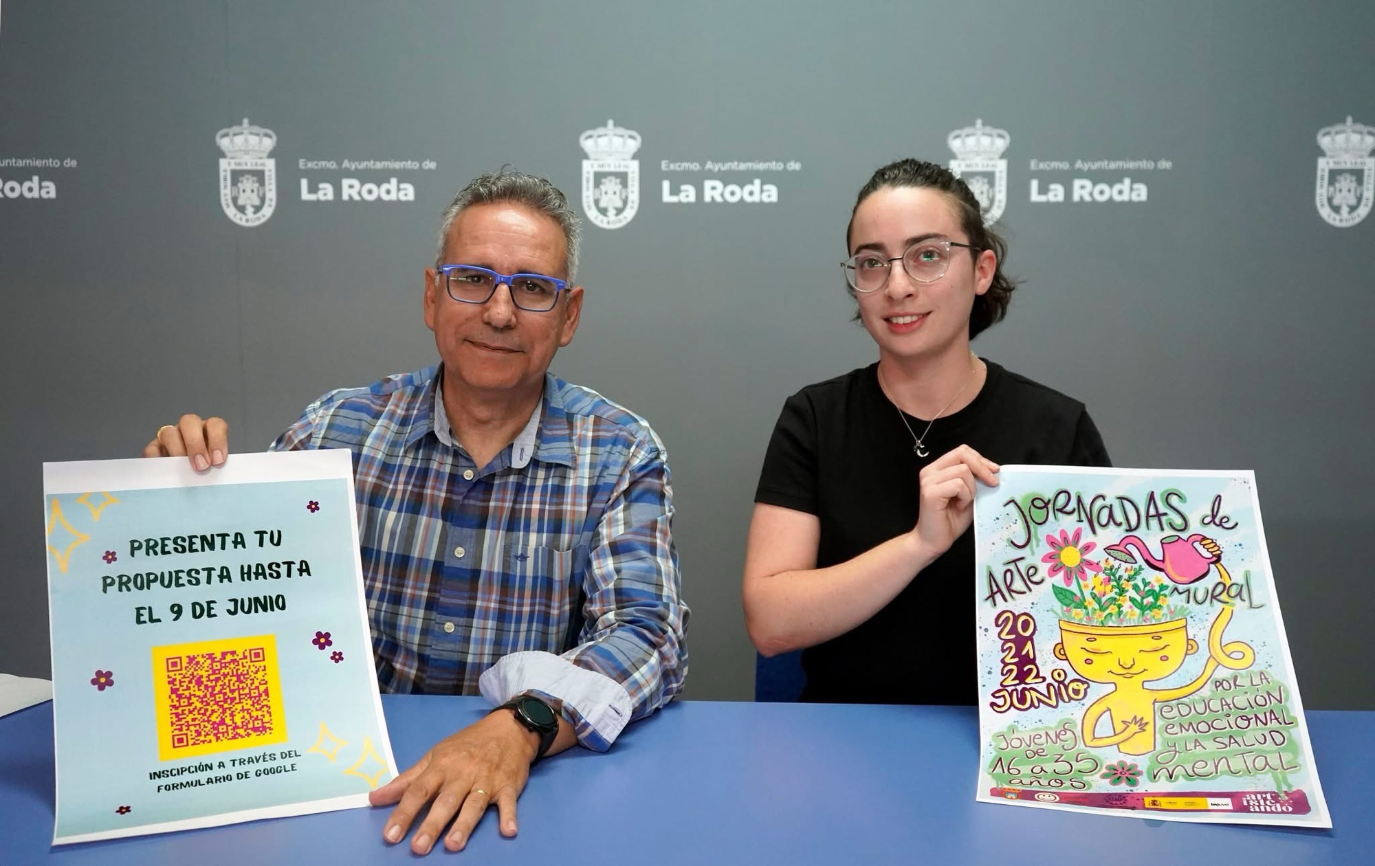 Jornadas Arte Mural en La Roda por la Salud Mental